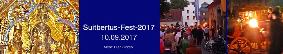 10.09.2017, SuitbertusFest, Ankündigung